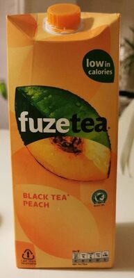 Fuzetea black tea peach - Producto - nl