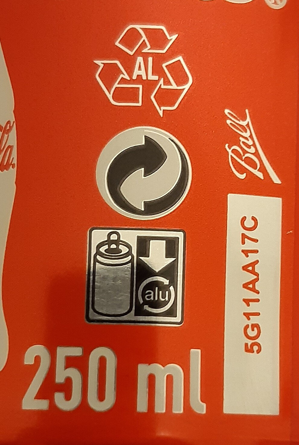 Coca zéro lemon - Wiederverwertungsanweisungen und/oder Verpackungsinformationen