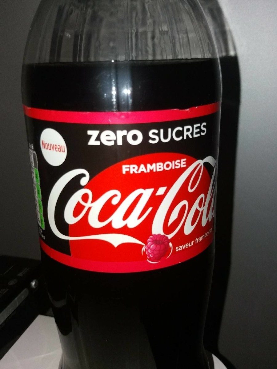 Coca-Cola Saveur Framboise Zéro Sucres - Product - fr