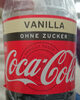 Coca-Cola Vanilla ohne Zucker - Produit