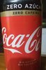Cola cola zero azúcar zero cafeina - Producto
