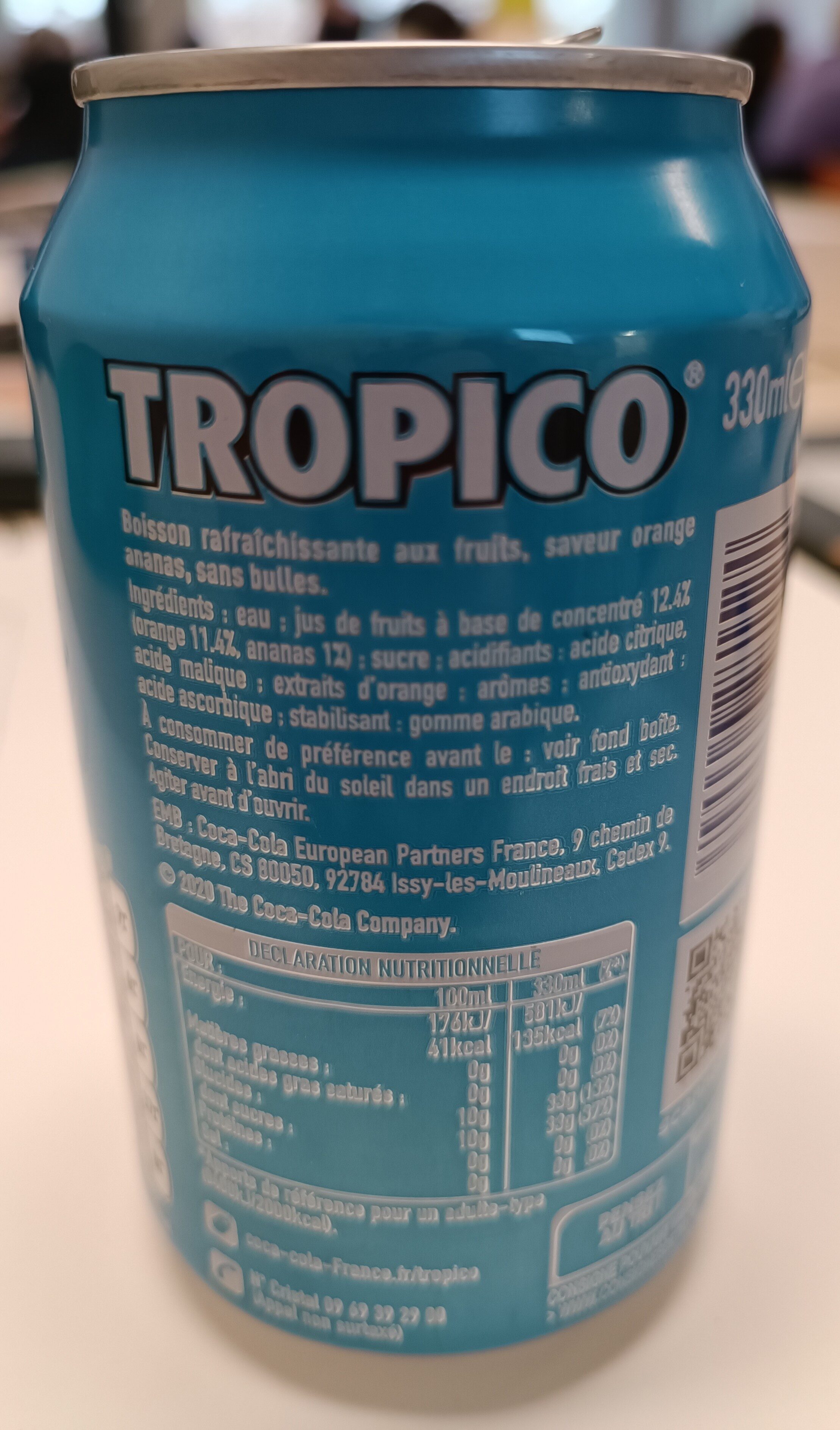 Tropico - المكونات - fr