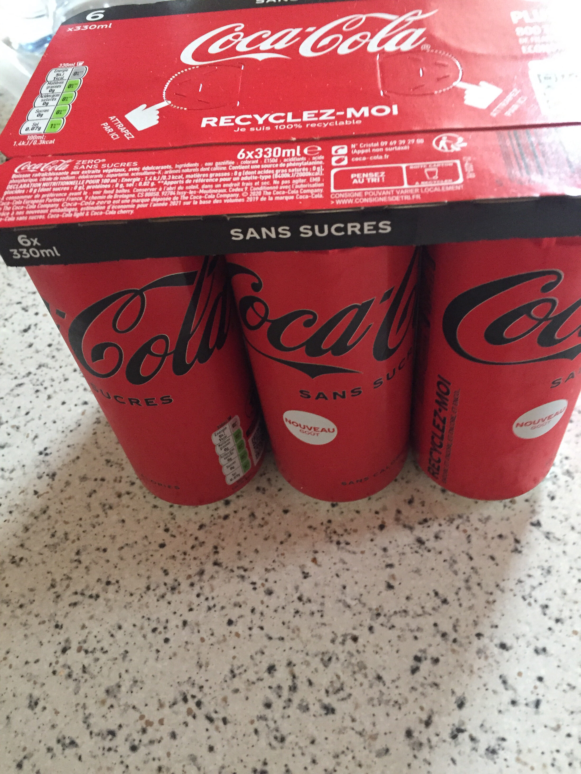 Coca-cola sans sucres - نتاج - fr