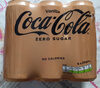 Coca-Cola zero sugar Vanilla - Produit