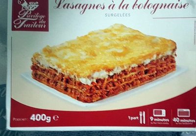 Lasagnes à la Bolognaise - Product - fr