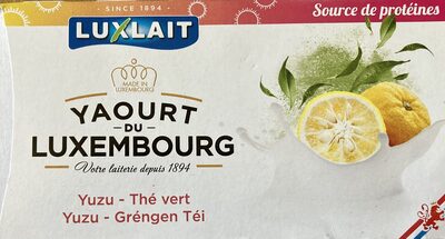 Yaourt du Luxembourg - Yuzu Thé vert- 2 x 125 g - Produit
