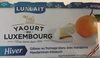 Yaourt du Luxembourg - Fromage blanc avec mandarine - Produit