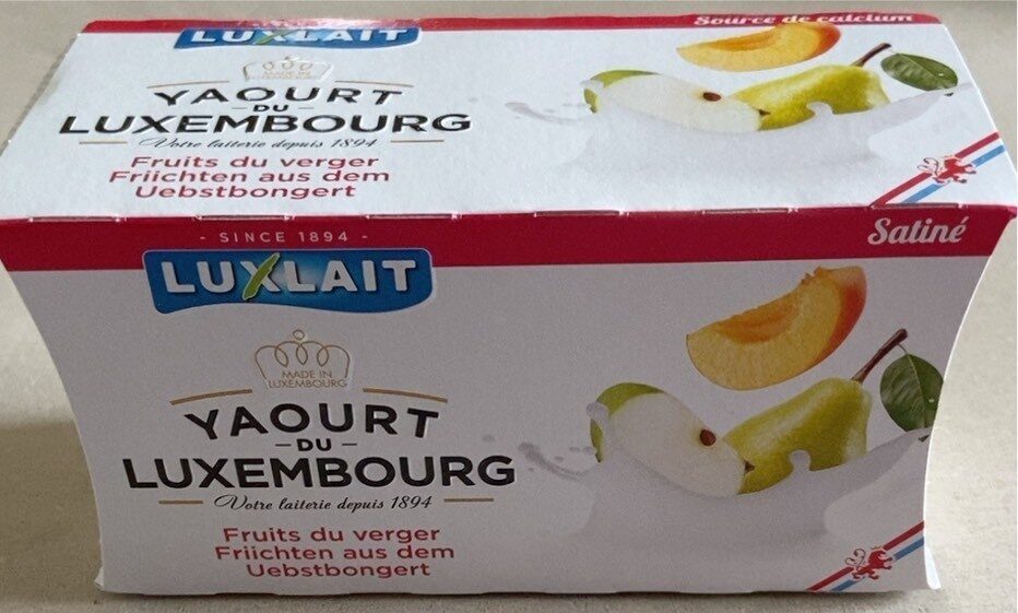 Yaourt du Luxembourg - Fruits du verger - Produit