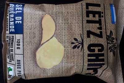Let'z  chips . Sel de Guérande - Produit