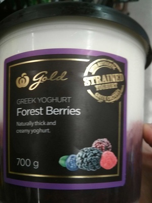 Greek yoghurt forest berries - Product