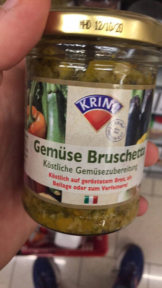 Krini Bruschetta aux légumes - Product - fr