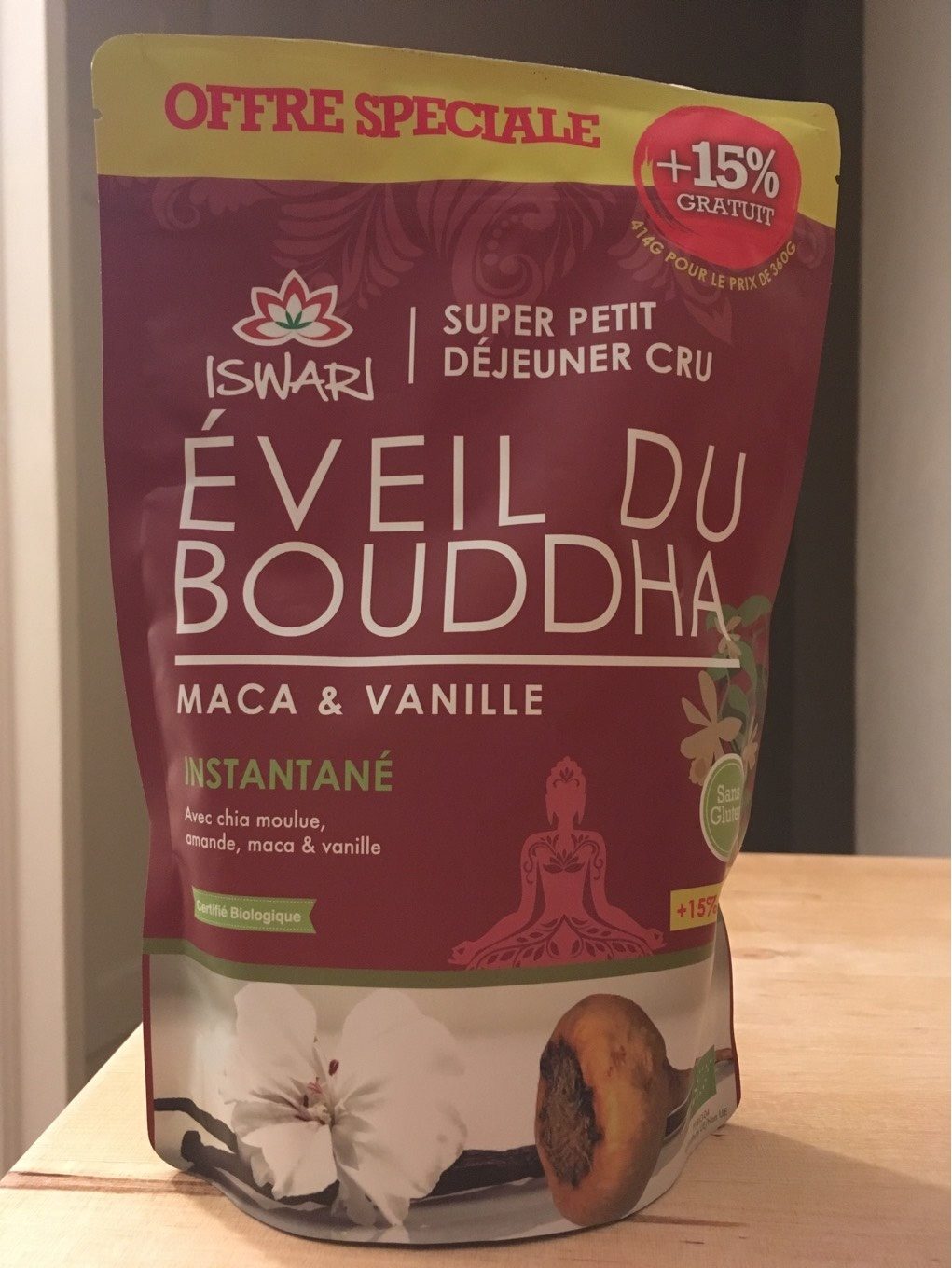 Éveil du Bouddha - Maca & vanille - Product - fr
