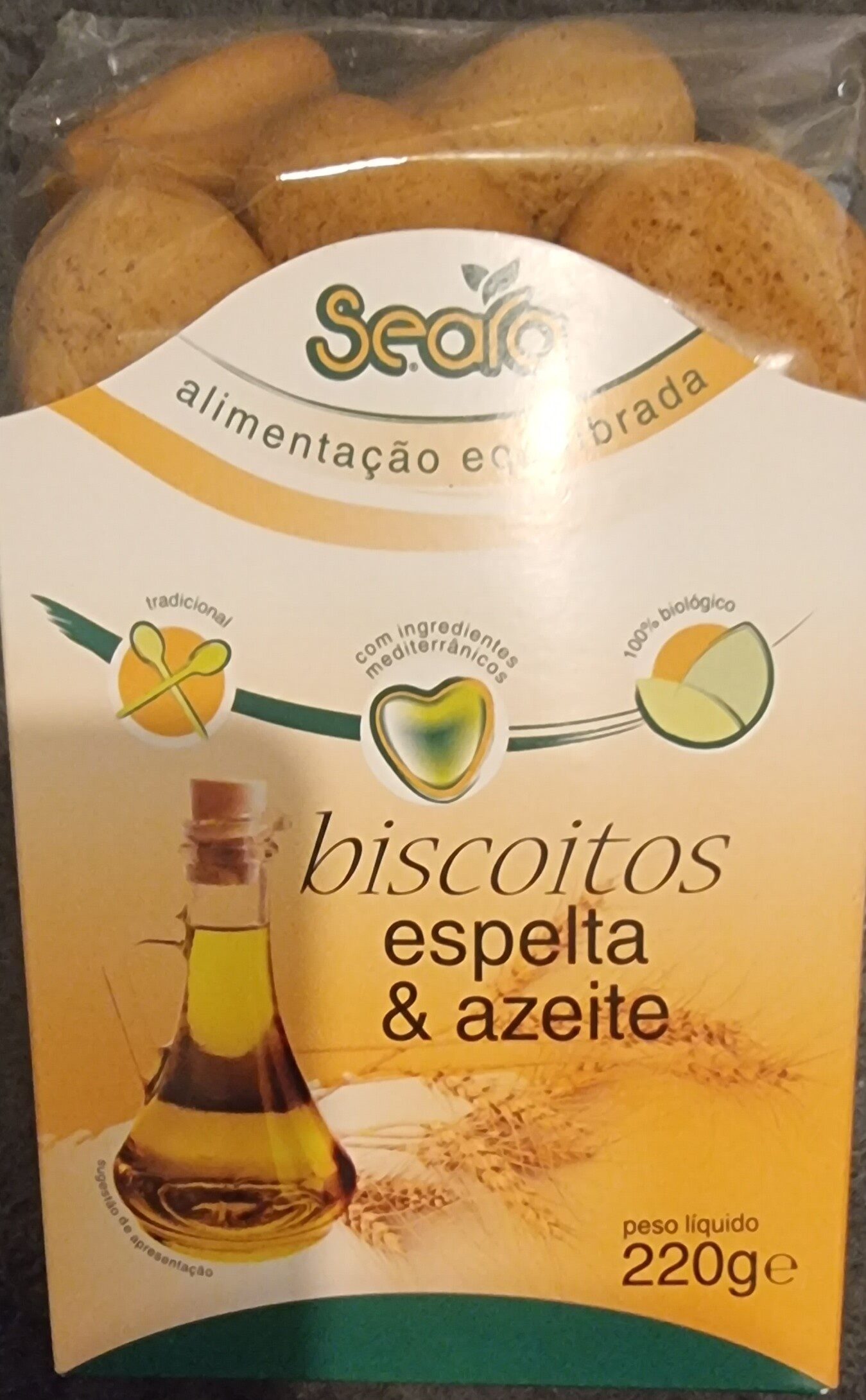 Biscoitos Espelta & Azeite - نتاج - pt