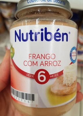 Nutribén Frango com arroz - Product - fr