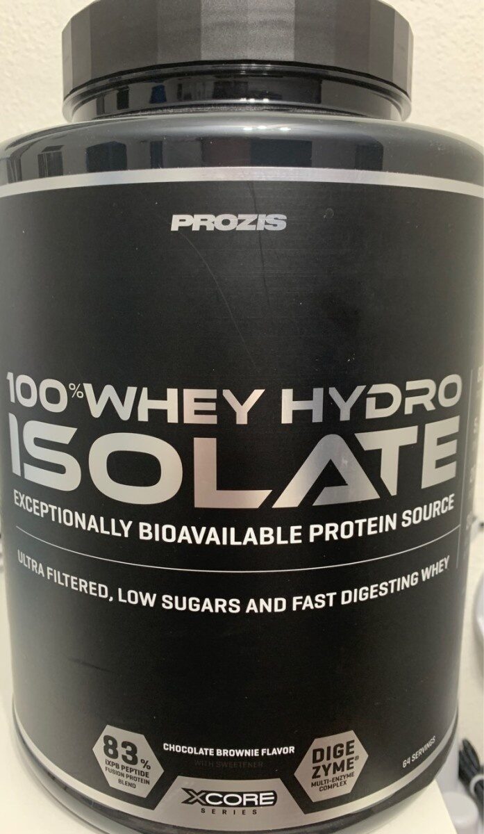 100% Whey Hydro Isolate Chocolate Brownie - Producto