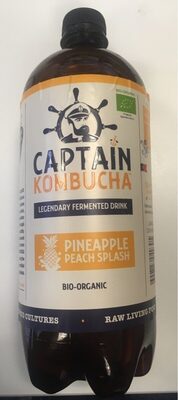 Captain Kombucha Pineapple peach - Product - fr
