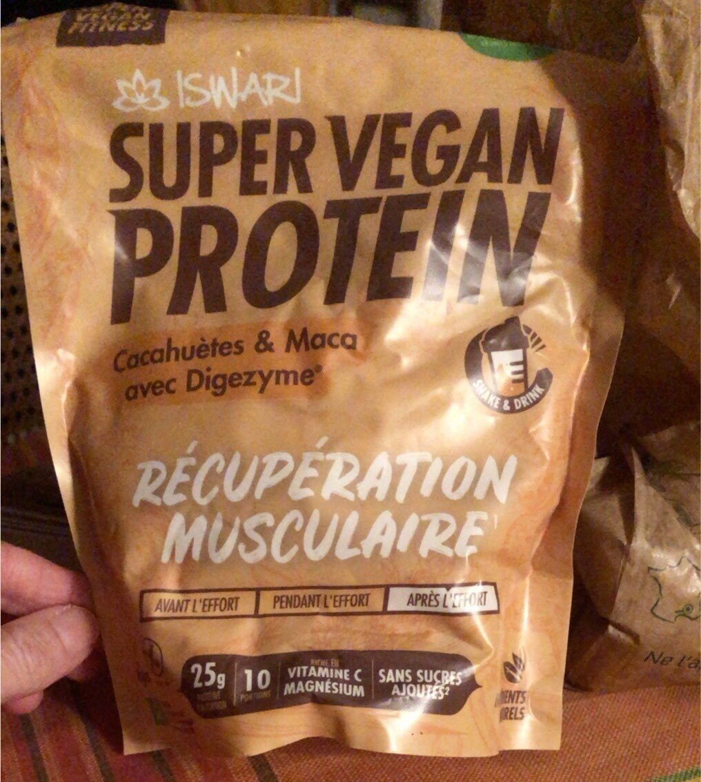 Super Vegan Protein Cacahuètes & Maca - Product - fr