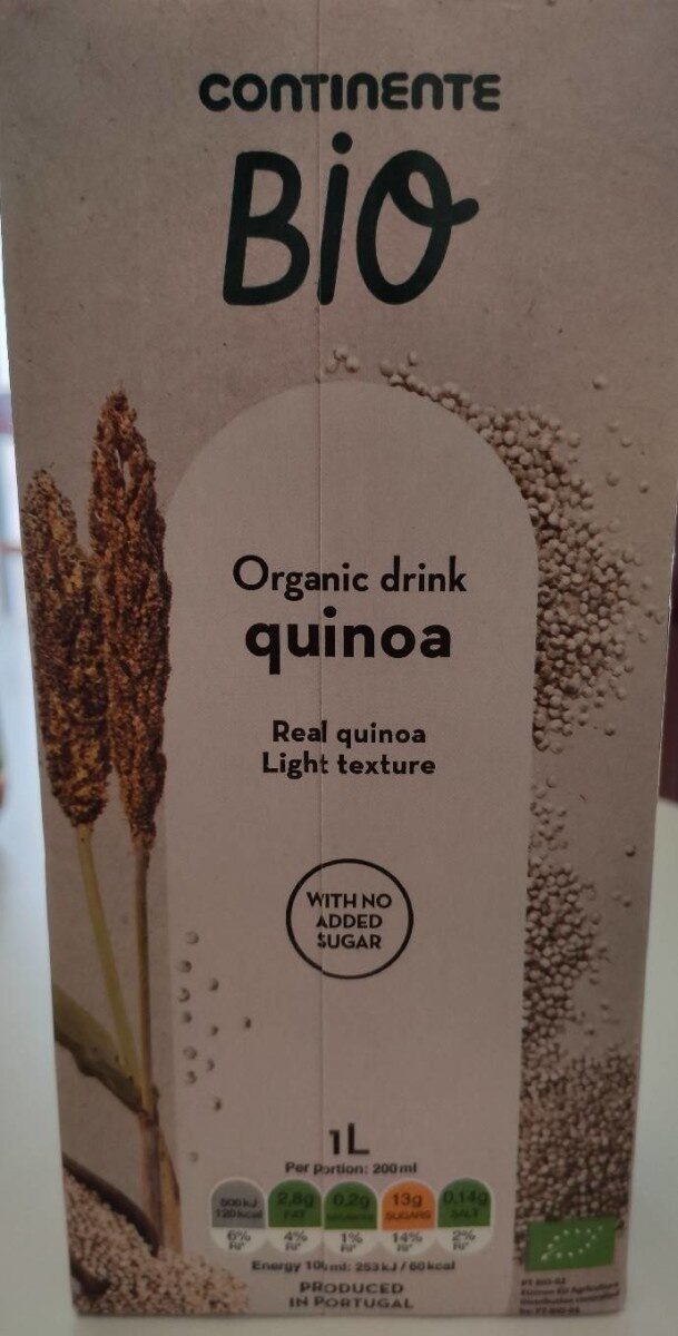 Bebida biológica Quinoa - Produto