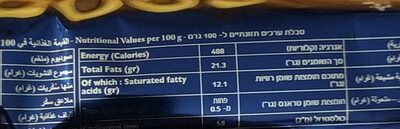 Goodies - Nutrition facts - fr