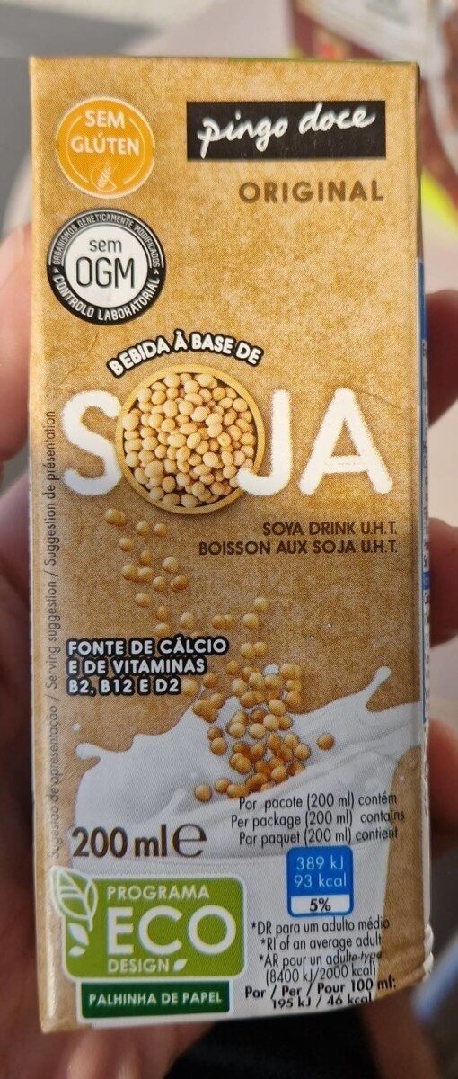 Bebida de soja - Produto