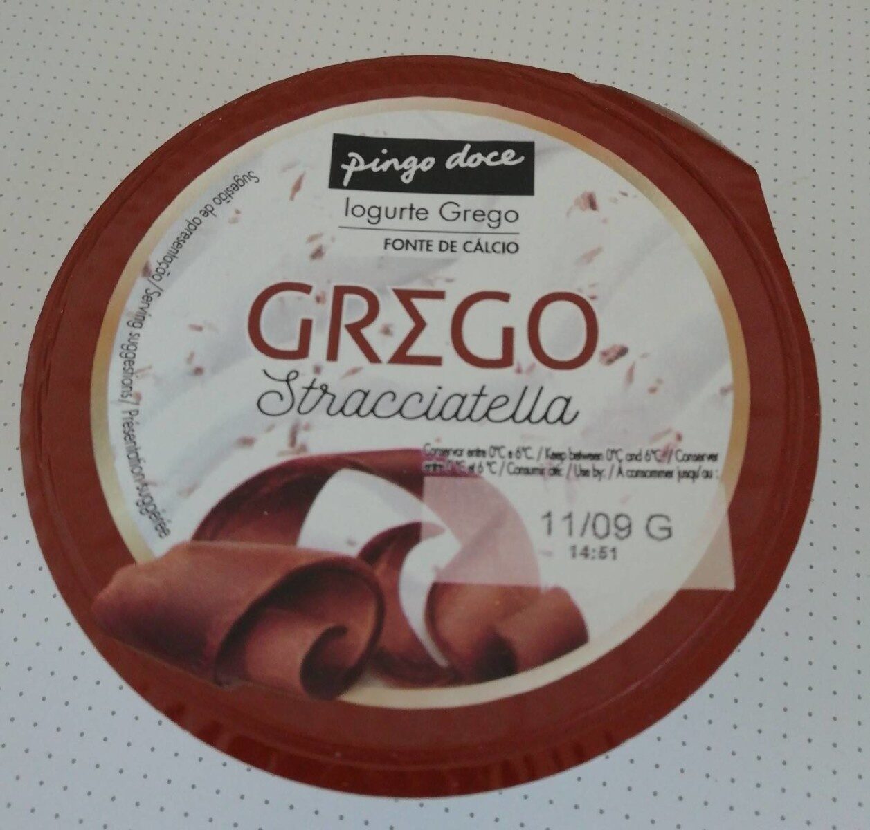 Grego stracciatella - Product - pt