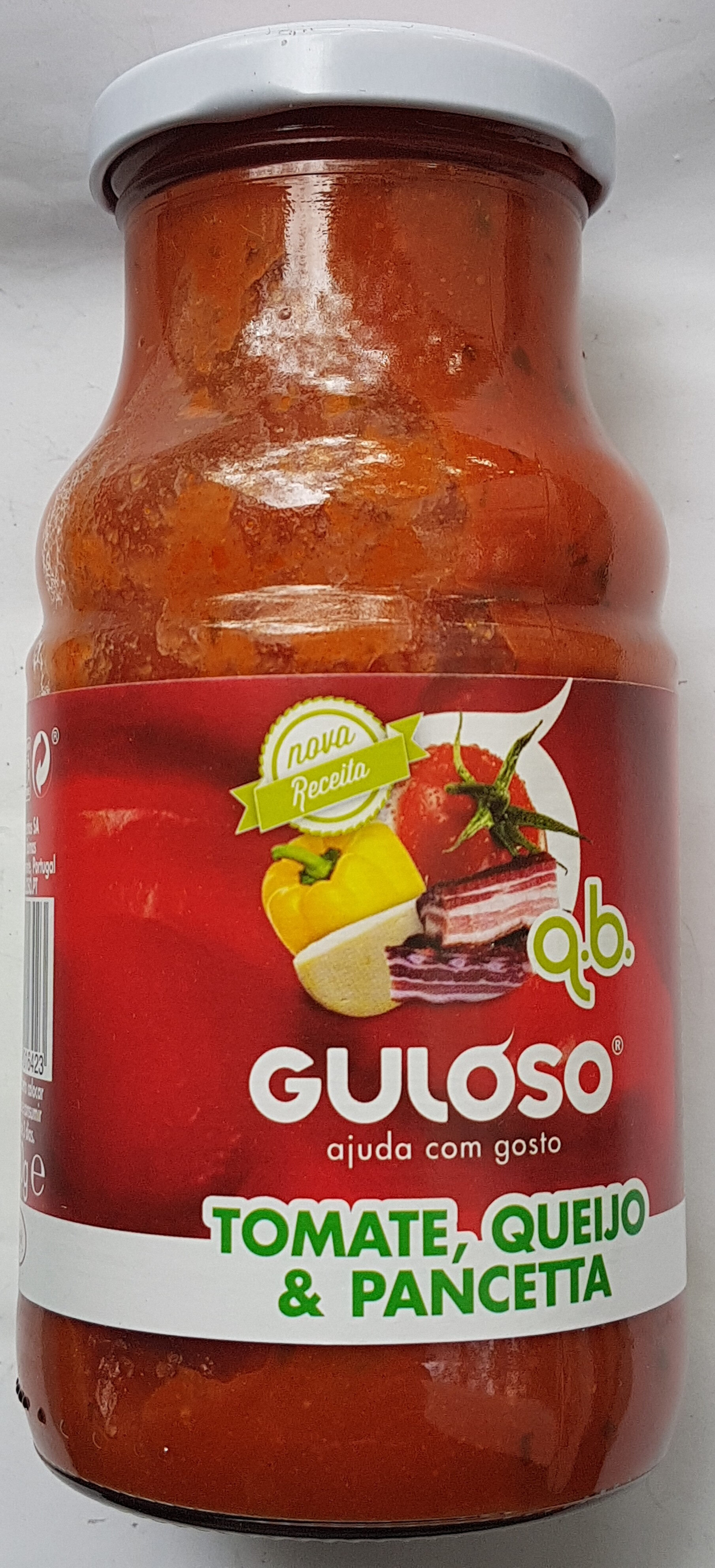 Guloso Tomate, Queijo & Pancetta - Product - fr