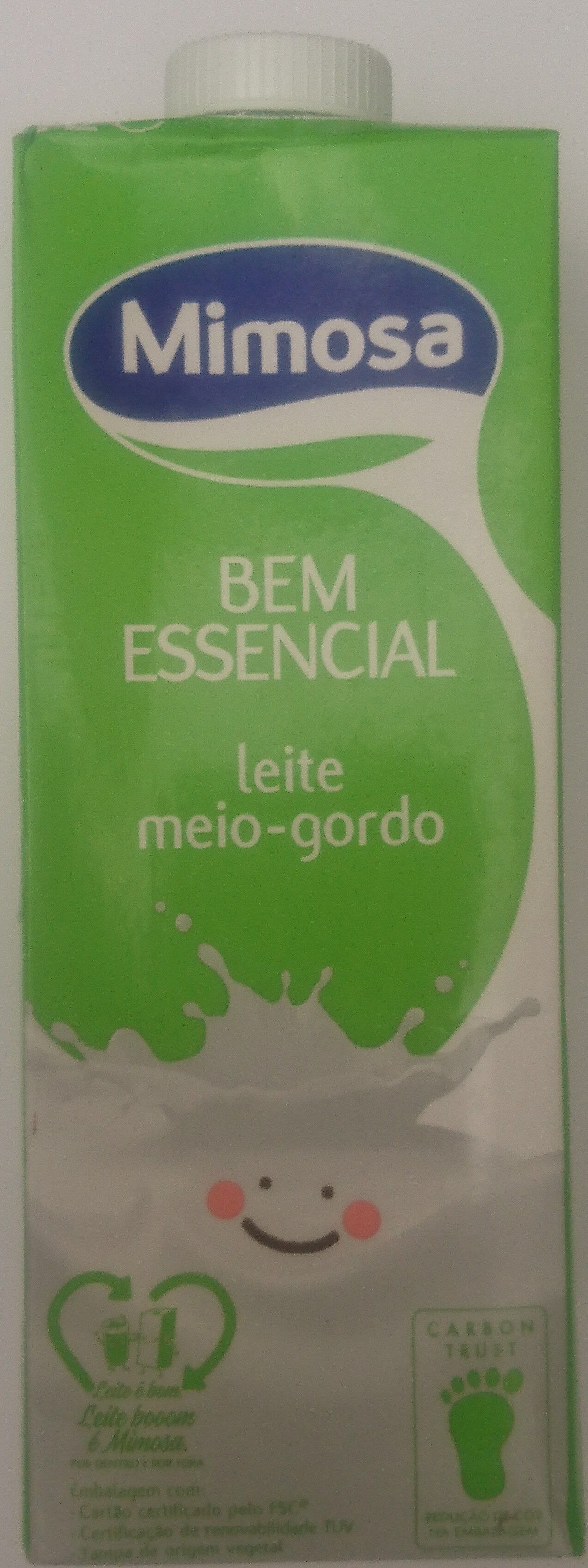 Leite Meio Gordo Mimosa - Produto