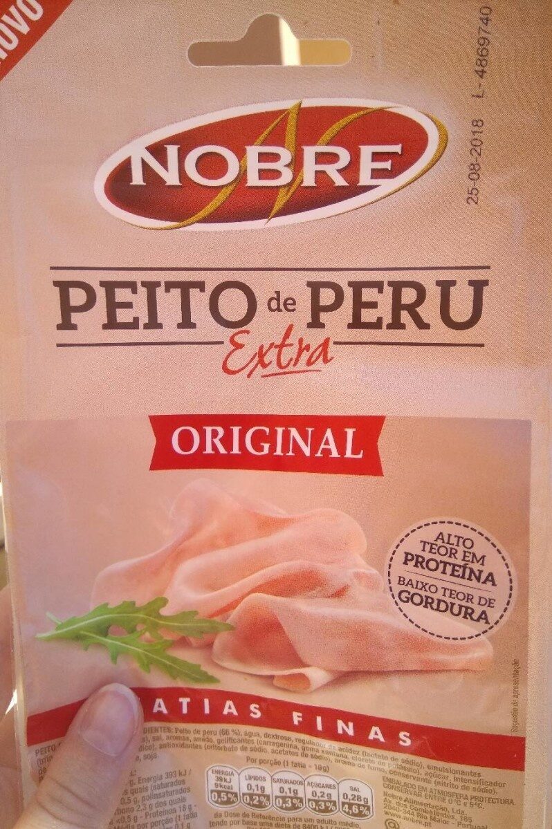 Finíssimos Peito de Peru Extra Original Fatias Finíssimas - Produit - pt
