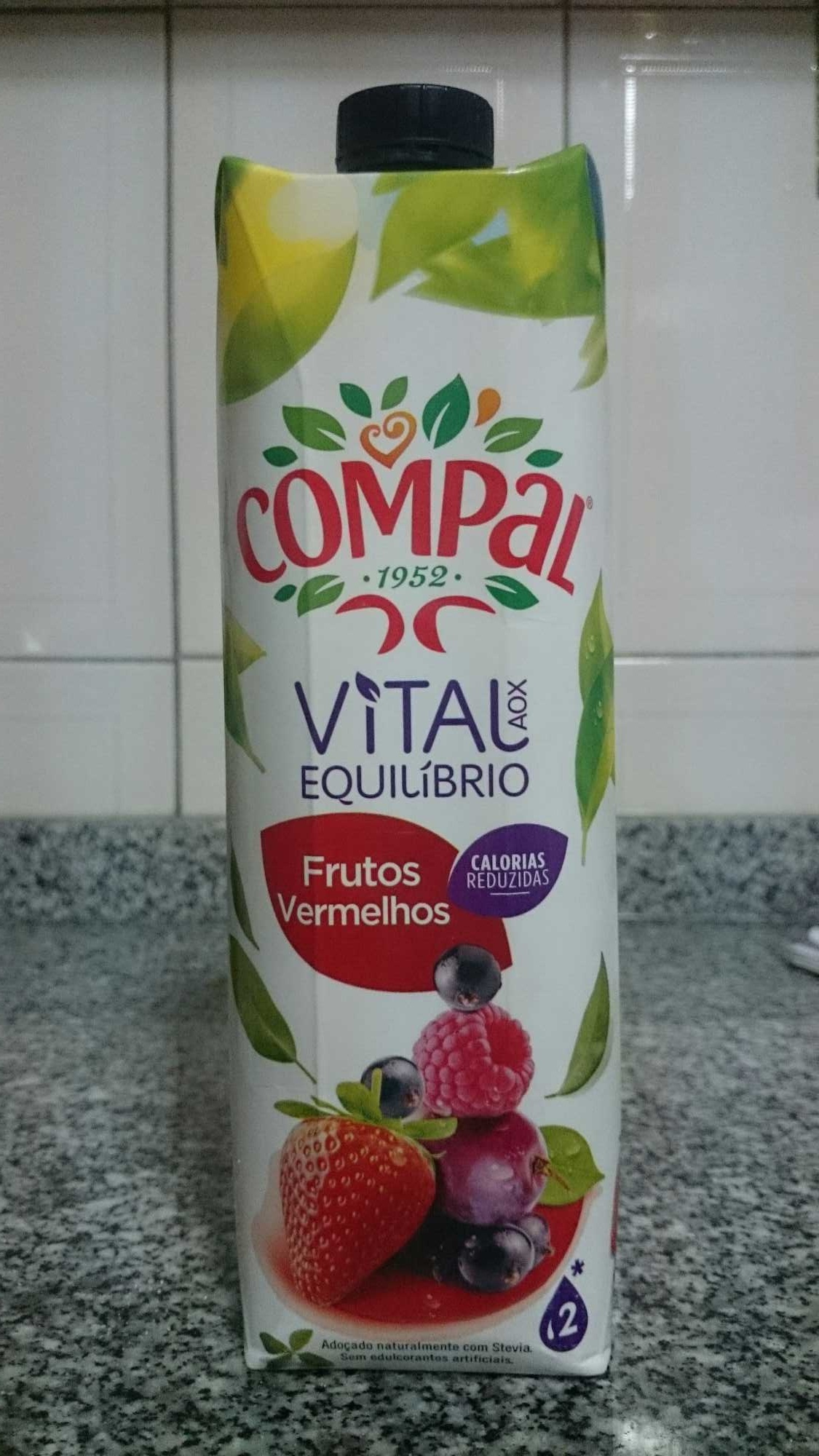 Compal Vital Frutos Vermelhos - Produto