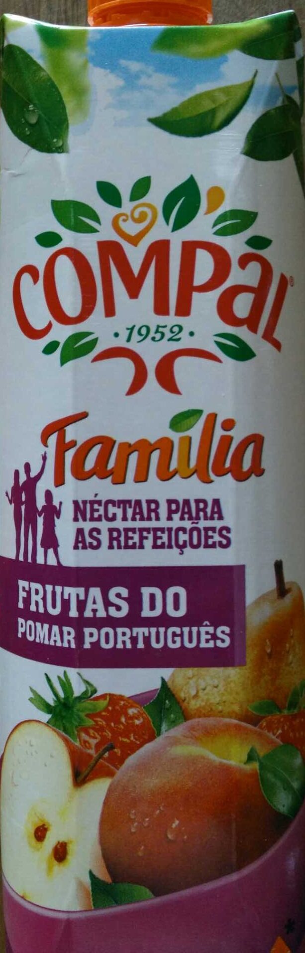 Néctar frutas do pomar português - Família - Produto