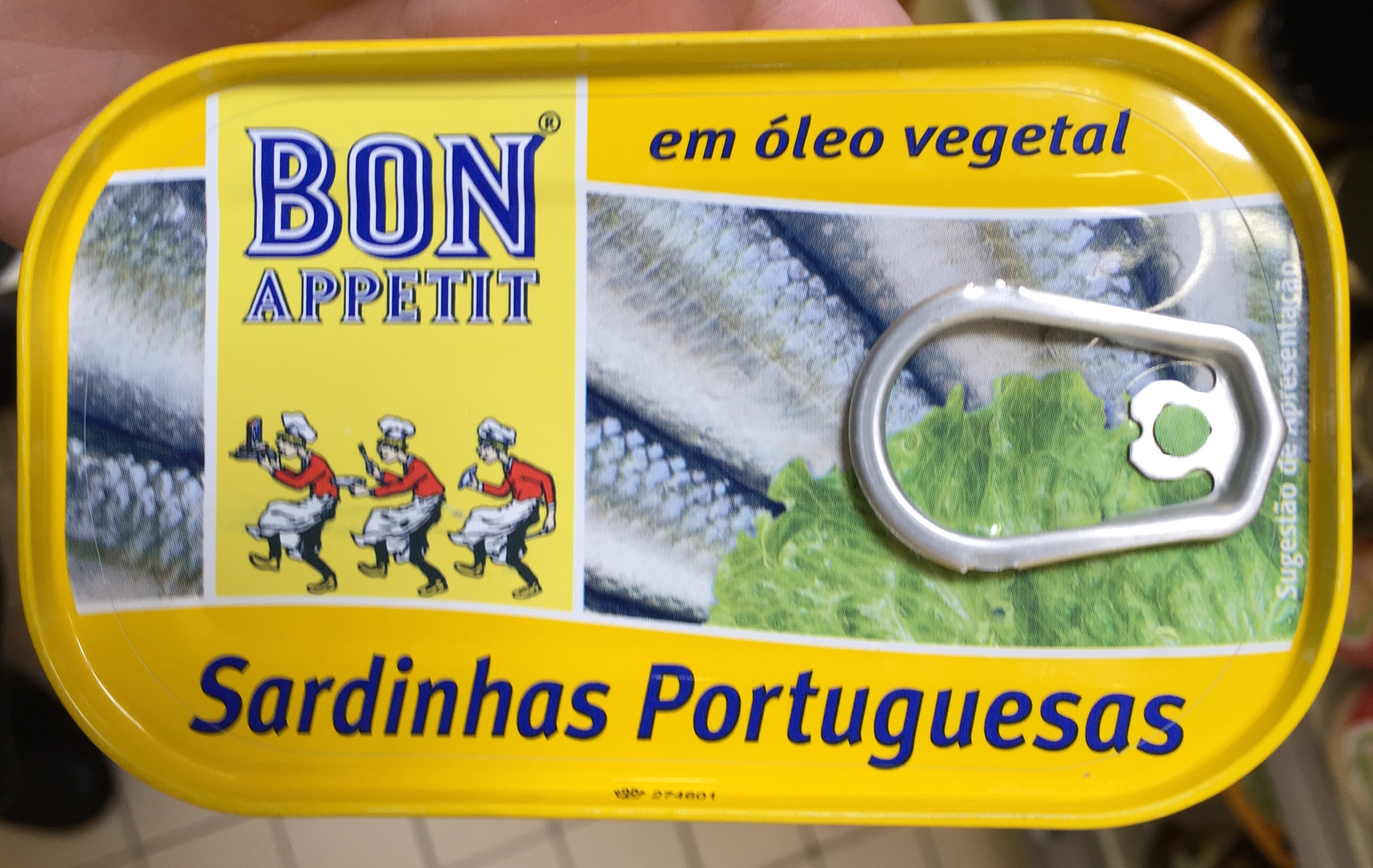 Sardinhas Portuguesas em óleo vegetal - Product - fr