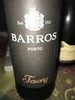 Barros Tawny Porto 750ML, 20% - Product