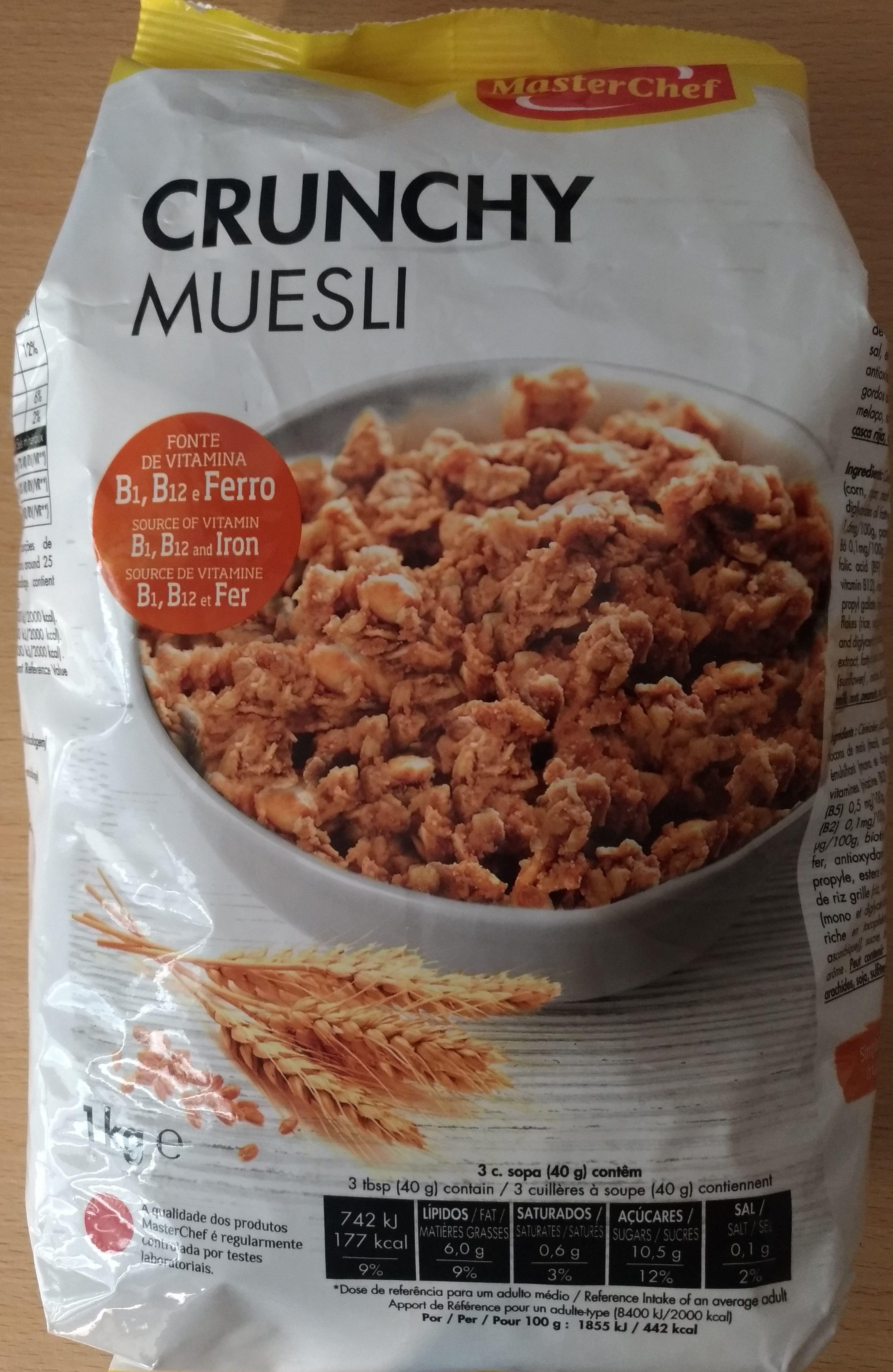 Crunchy muesli - Product - pt