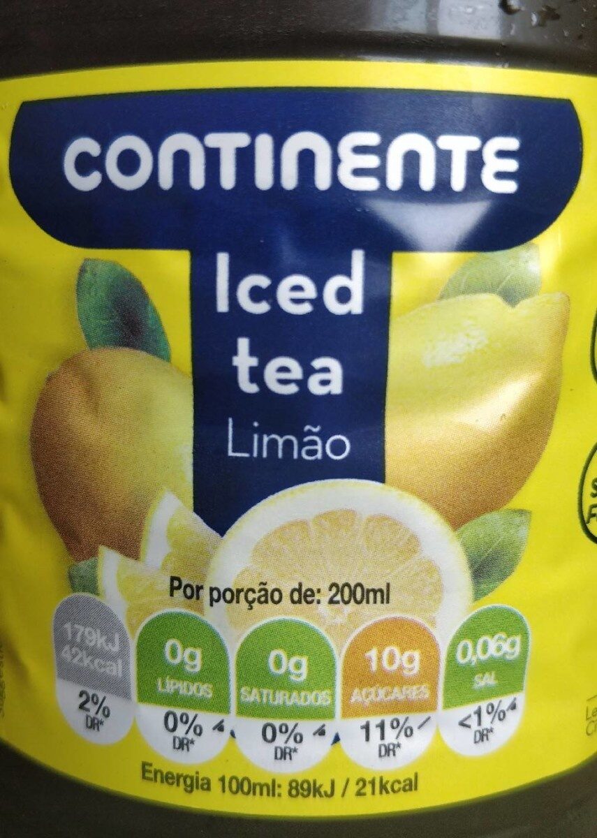 Iced tea Limão - Produit - pt