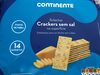 Crackers sem sal - Produto