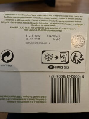 Almond Caffé Latte - Recycling instructions and/or packaging information - es