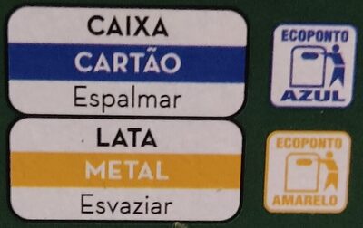 Filetes de Cavala em Azeite - Instruction de recyclage et/ou informations d'emballage - pt