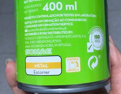 Leite de Coco - Recycling instructions and/or packaging information - pt