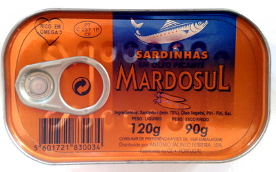 Sardinhas em Óleo Picante - Product - pt