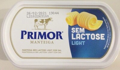 Manteiga Sem Lactose Light - Produto
