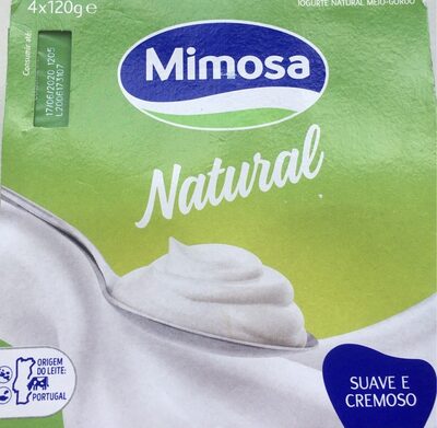 Iogurte natural medio gordo - Produit