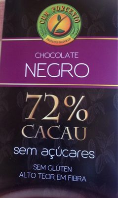 Chocolate negro 72% - Produto