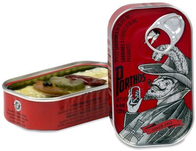 Porthos Sardinha Azeite Condimentos - Product - pt