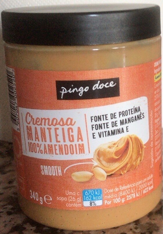 Cremosa Manteiga 100% Amendoim - Produit - pt