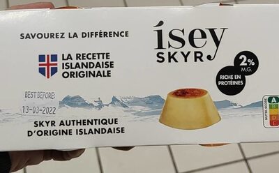 Isey skyr - Product - fr