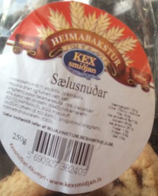 Sælusnúðar - Tableau nutritionnel