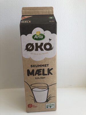 Økologisk Skummet Mælk - Produkt