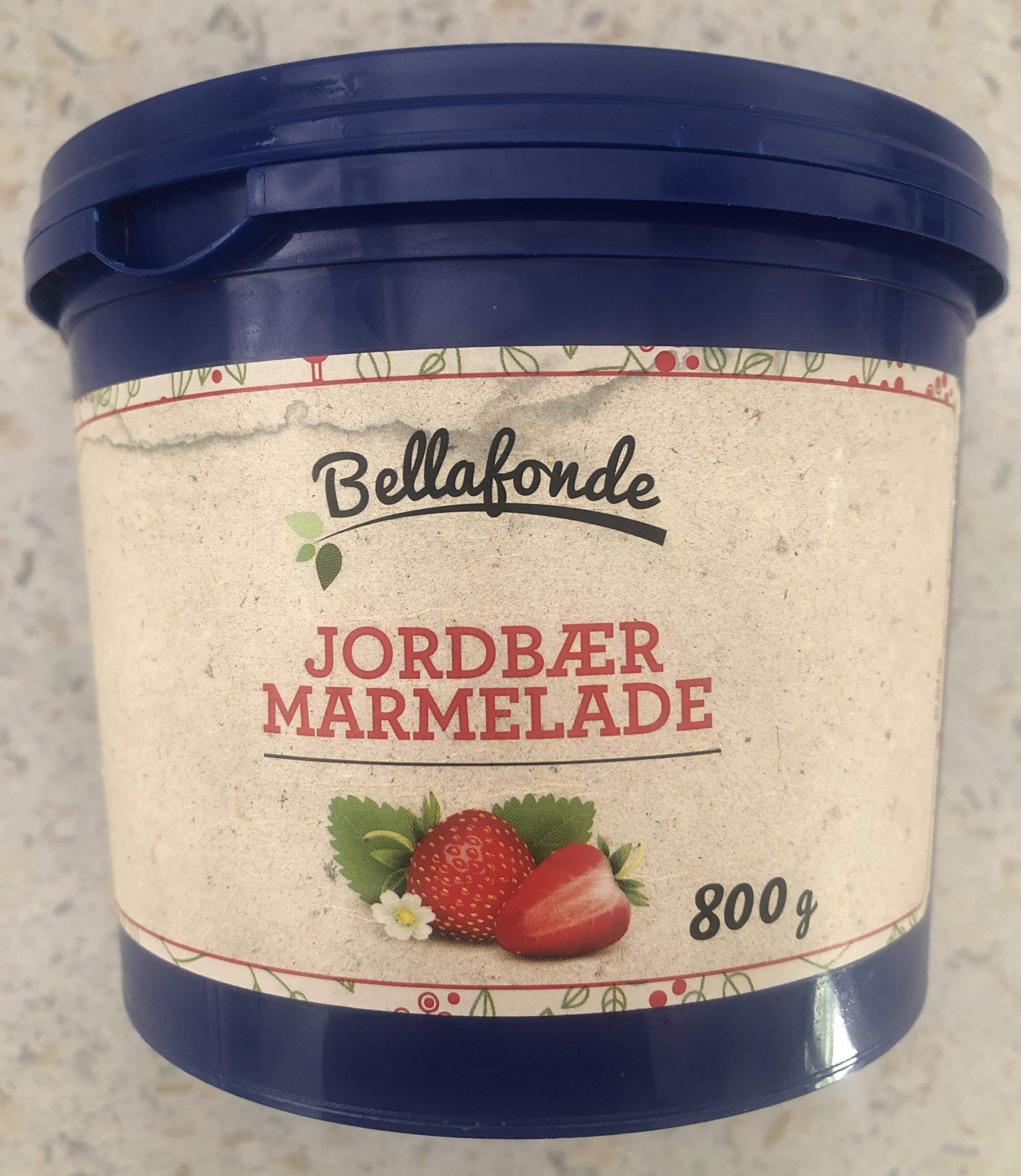 Jordbær marmelade - Produkt