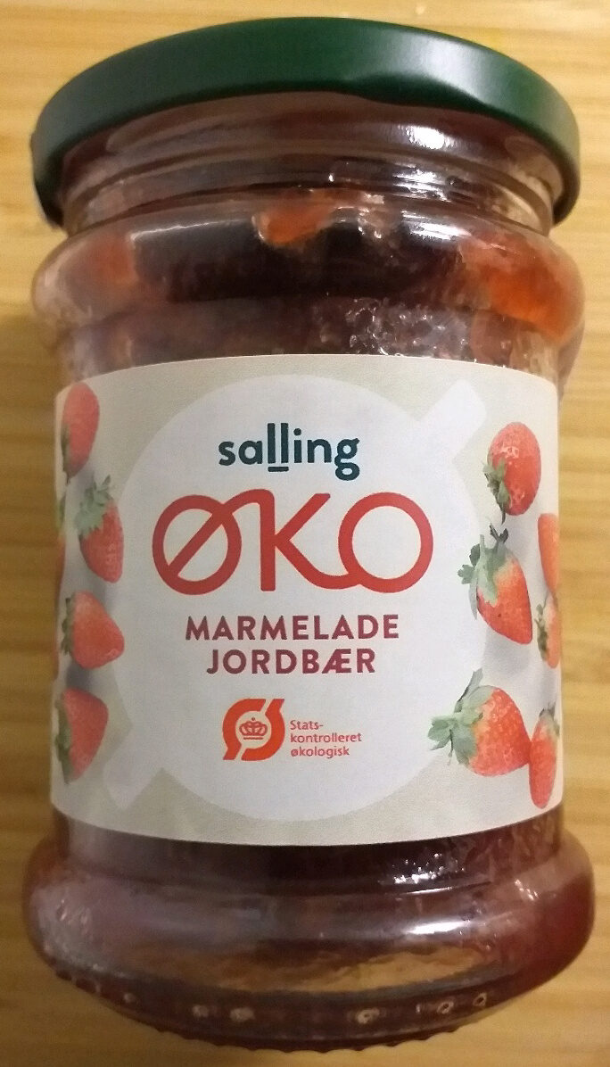 ØKO Marmelade Jordbær - Produkt