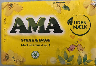 AMA stege & bage - Produkt